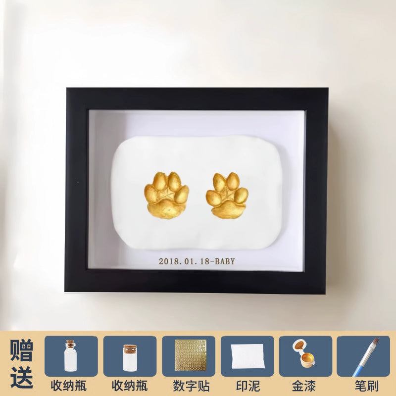 Pet Footprint Mud Diy