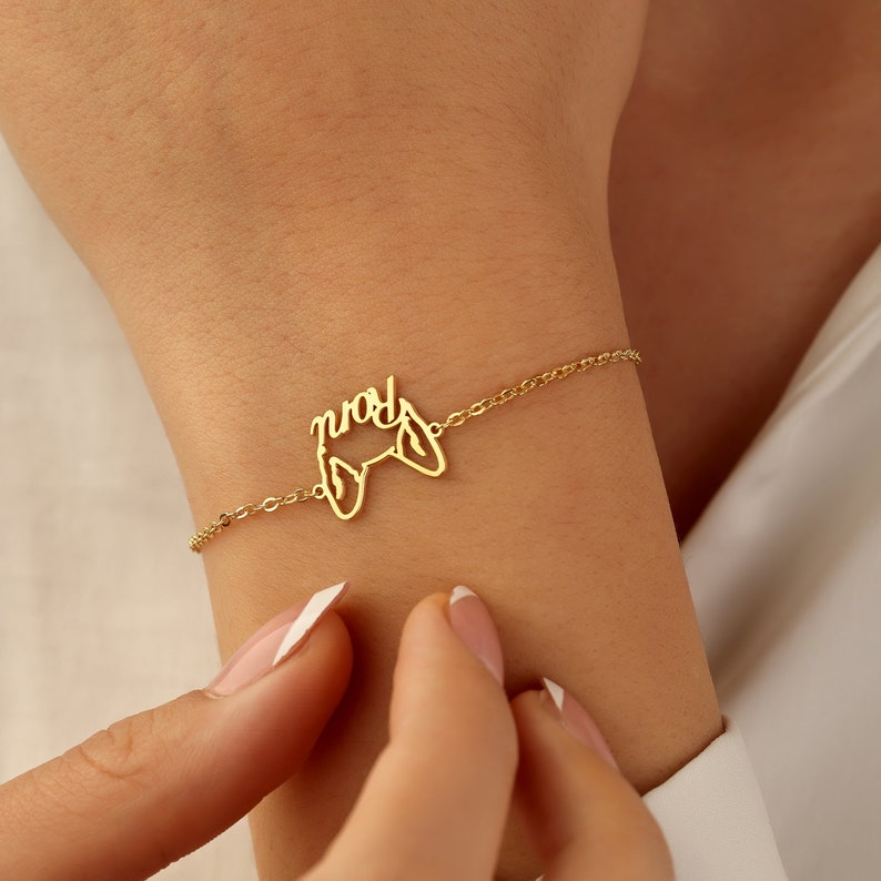 Personalized Dog Ears Bracelet